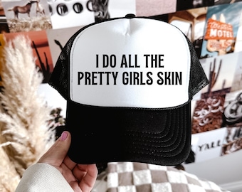 Cappello da camionista per estetista, idea regalo per estetista, accessorio di moda per il personale del salone, regalo per estetista professionista