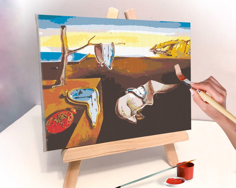 Paint by Number Kit, Pablo Picasso DIY Kit Painting the Persistence of
