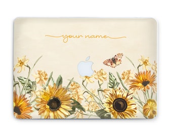 macbook air sunflower case