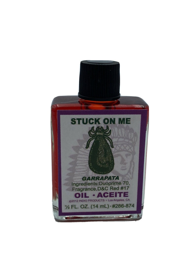 Indio Products Stuck on Me Oil Garrapata Oil Etsy