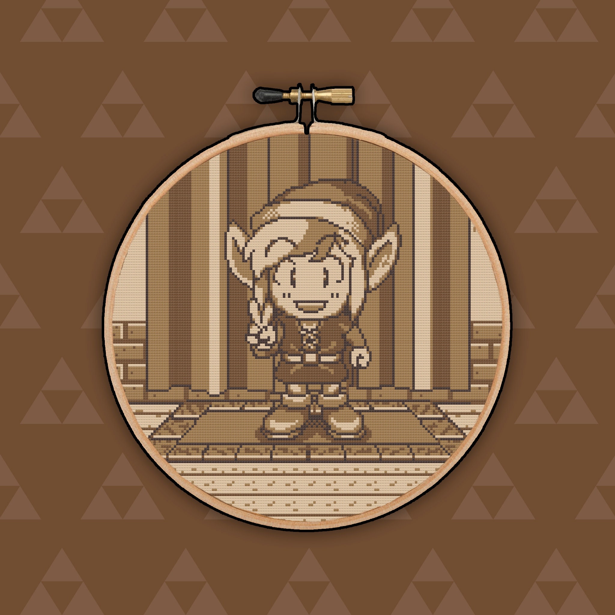 The Legend of Zelda Link's Awakening Here Stands a Brave 