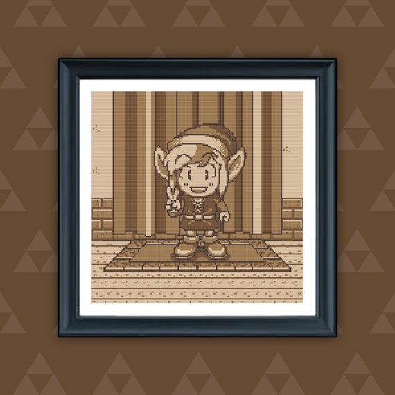 The Legend of Zelda Link's Awakening Here Stands a Brave 