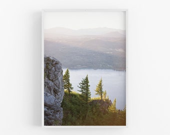 Columbia River Gorge / Pacific Northwest / Oregon / Printable Wall Art / Film Photography / Downloadable Wall Art