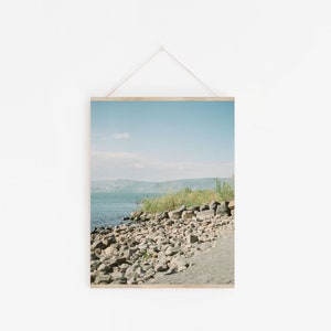 See von Galiläa | Tiberias-See | Israel | Druckbare Wandkunst | Filmfotografie | Herunterladbare Wandkunst
