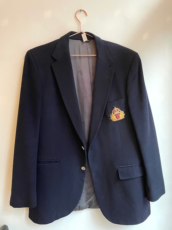 Vintage Navy Blazer