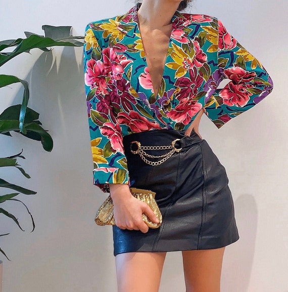 Vintage Colorful Dior Button Down