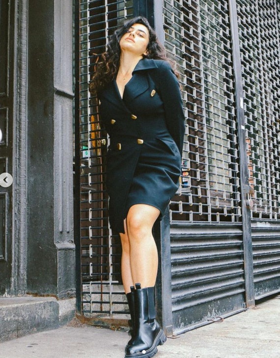 Vintage Tahari Black Blazer Dress