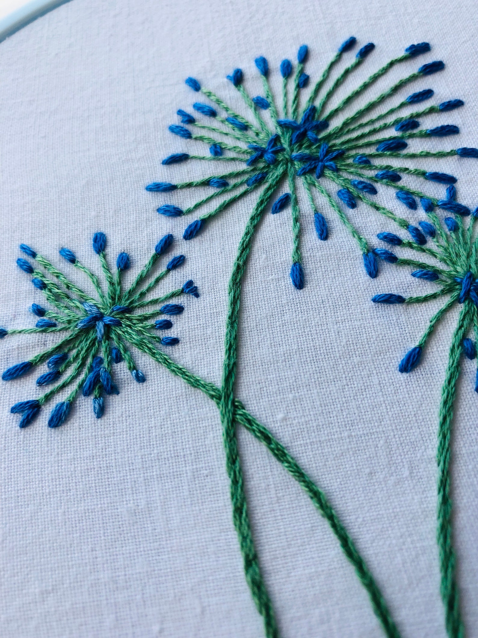 Embroidery Kit Embroidery Kit Flower Broderie Broderie Etsy Canada