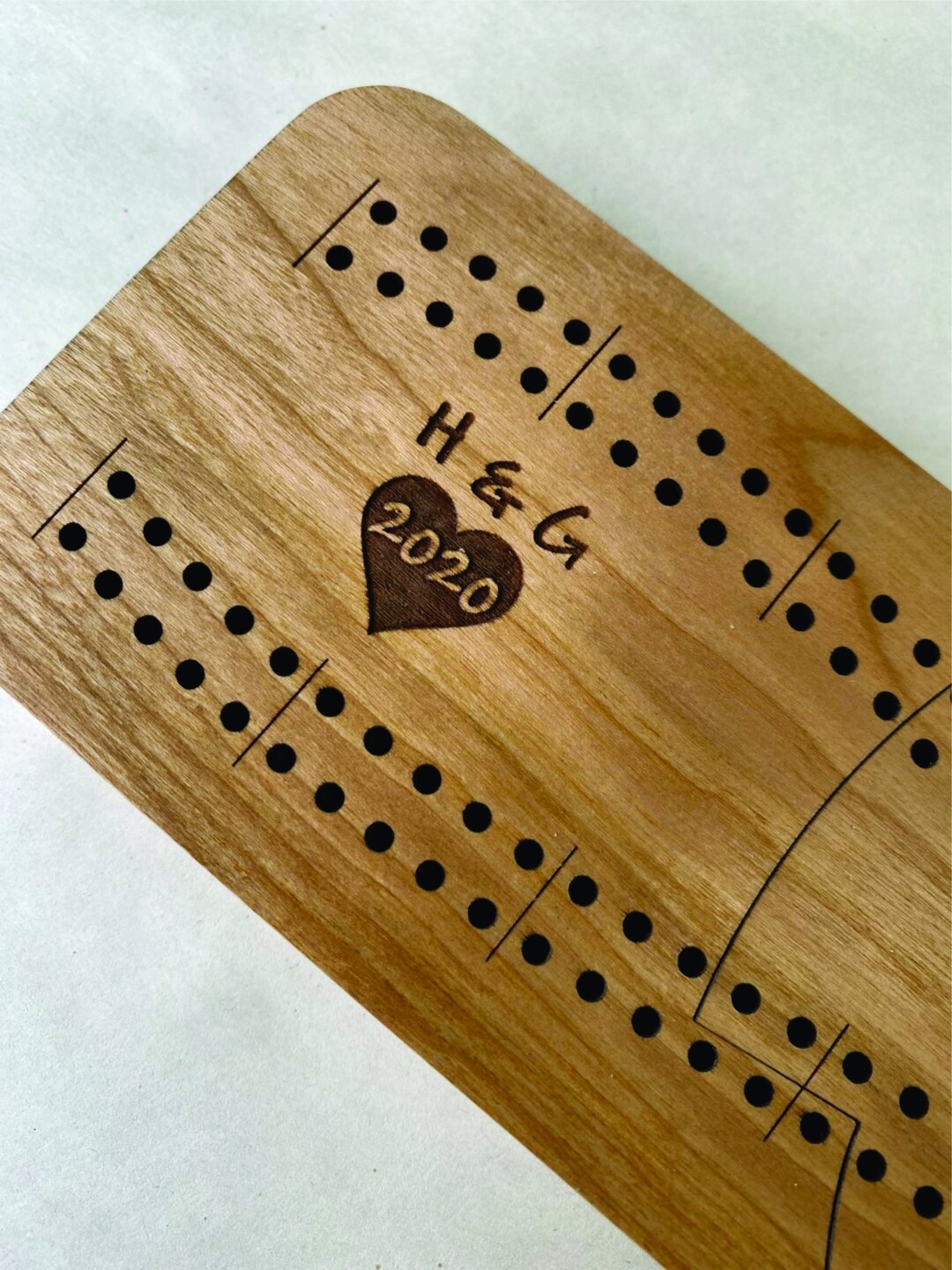 Personalized Cribbage Game Portable Swivel Top Cribbage Game Etsy