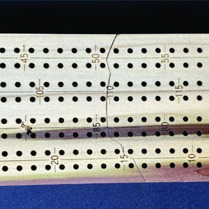 You've Been Skunked Cribbage Game Full 120 Hole Skunk Cribbage Fun