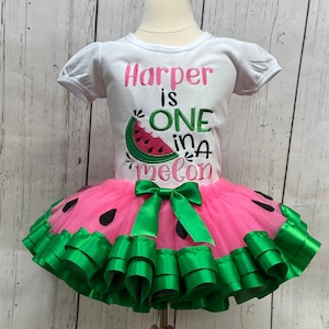 One in a melon baby outfit clearance