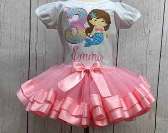 Mermaid Birthday Shirt/Mermaid Birthday Outfit