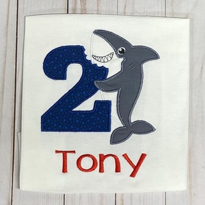 Shark Birthday Shirt