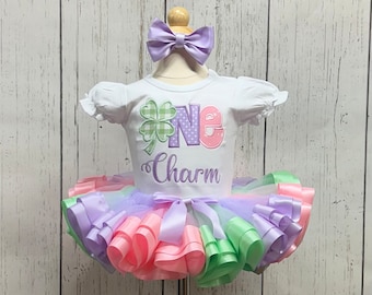 Shamrock One First Birthday Shirt/Shamrock One First Birthday Outfit