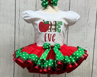 Apple One First Birthday Shirt/ Apple One First Birthday Outfit
