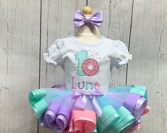 Donut Birthday Shirt  / Donut Birthday Outfit