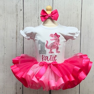 Girl T Rex Birthday Shirt  / Girl T Rex Birthday Outfit