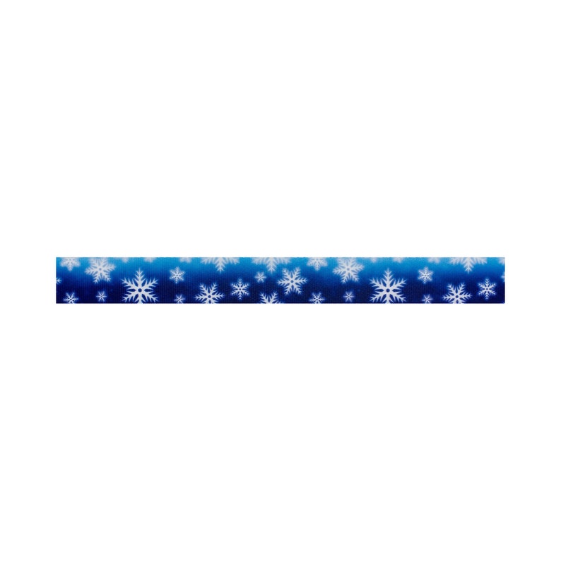 Icy Snowflakes Webbing Leash