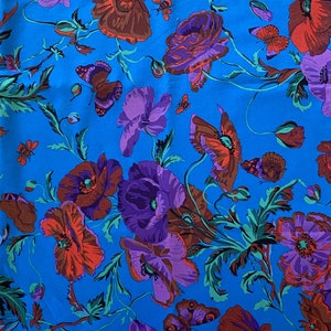 Kaffe Fassett Meadow Teal Birdie