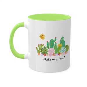 Ambidextrous What&#39;s your point comedy mug