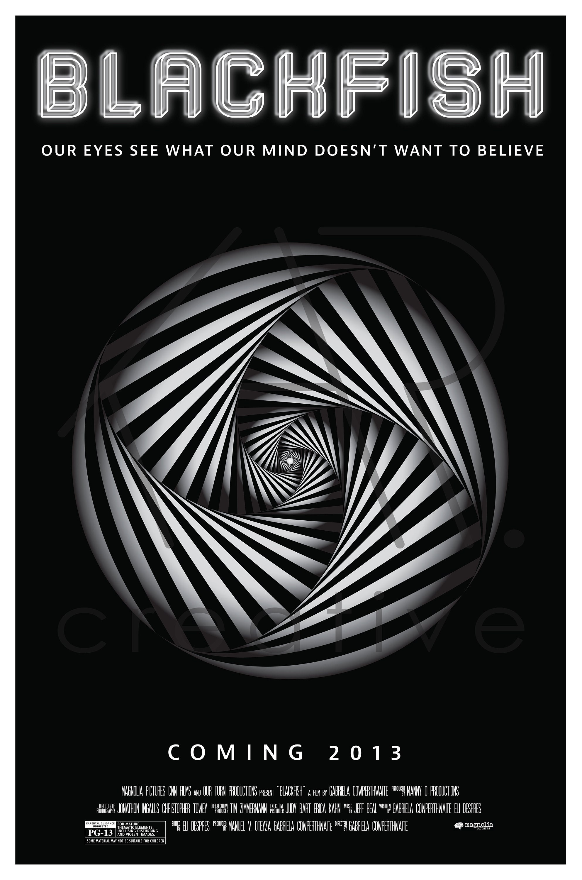 22.5x34 Blackfish Movie Poster DIGITAL DOWNLOAD Black and - Etsy