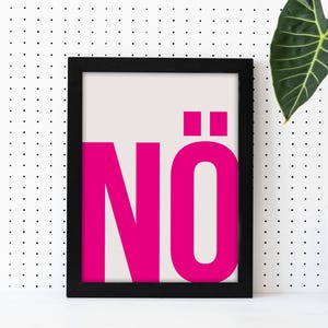 Karte "NÖ" pink, beige | A6