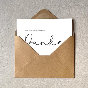 Kraft paper envelope, brown or beige | 130 g | Sturdy envelope for postcards, greeting cards, invitations, birthday cards, condolences | C6 image 7
