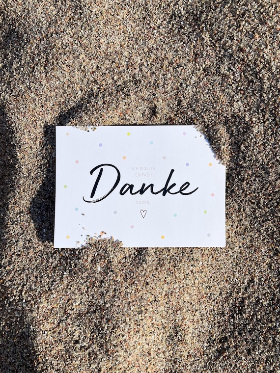 Thank You Card I Just Wanted to Say THANK YOU | A6 | Thank You