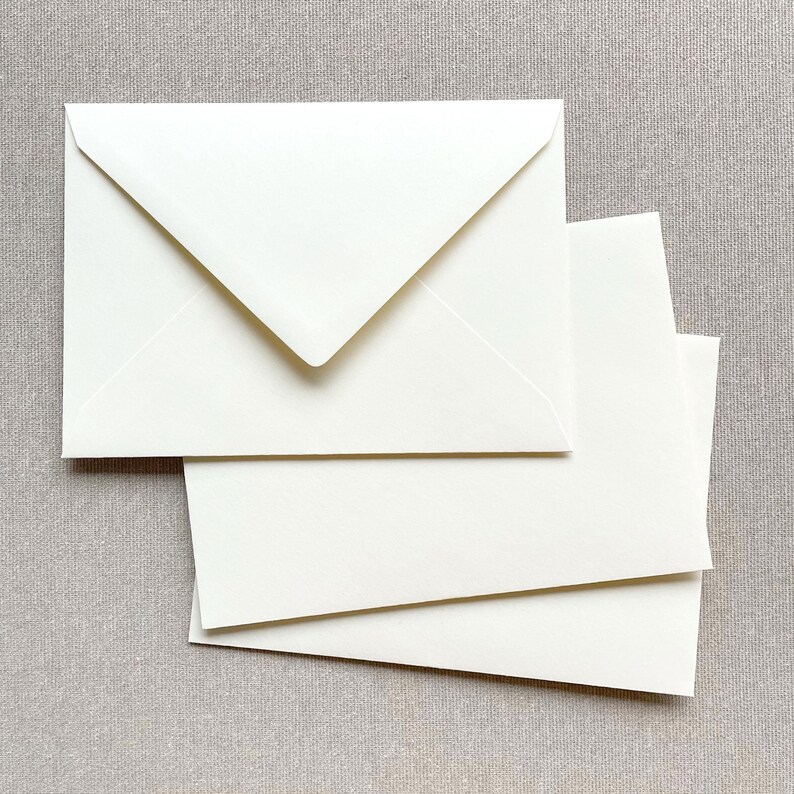 Kraft paper envelope, brown or beige | 130 g | Sturdy envelope for postcards, greeting cards, invitations, birthday cards, condolences | C6 Beige
