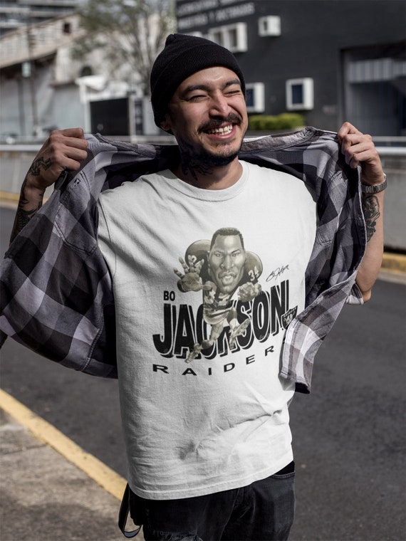 Bo Jackson raiders Unisex Tee Shirt - Etsy