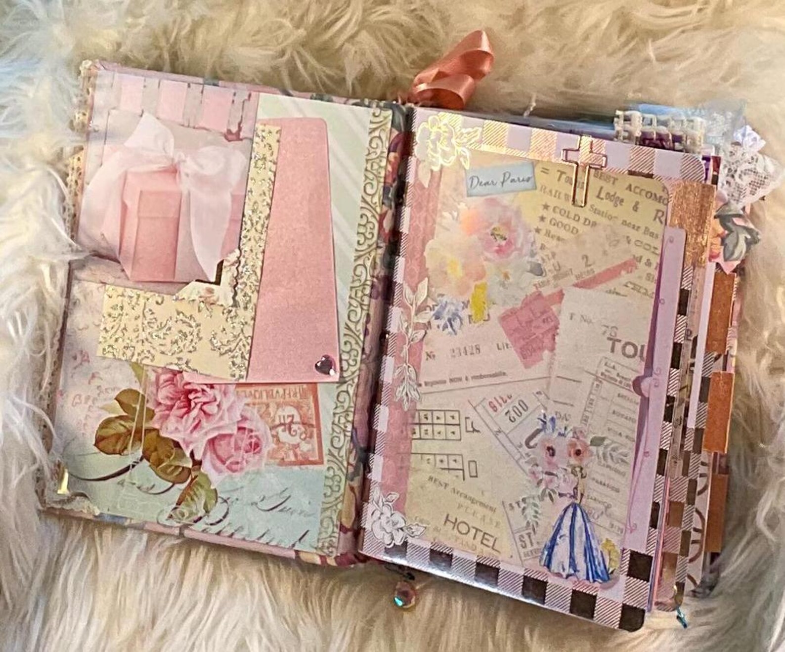 Handmade Junk Journal, Shabby Journal, Diary, Scrapbook, Gift Idea ...