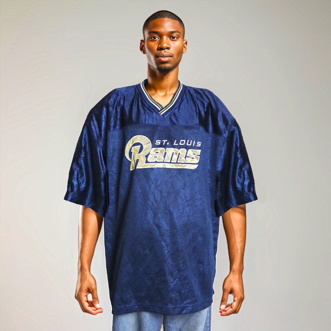 Vintage 90s St. Louis Rams NFL Jersey | Retro Football Memorabilia ...