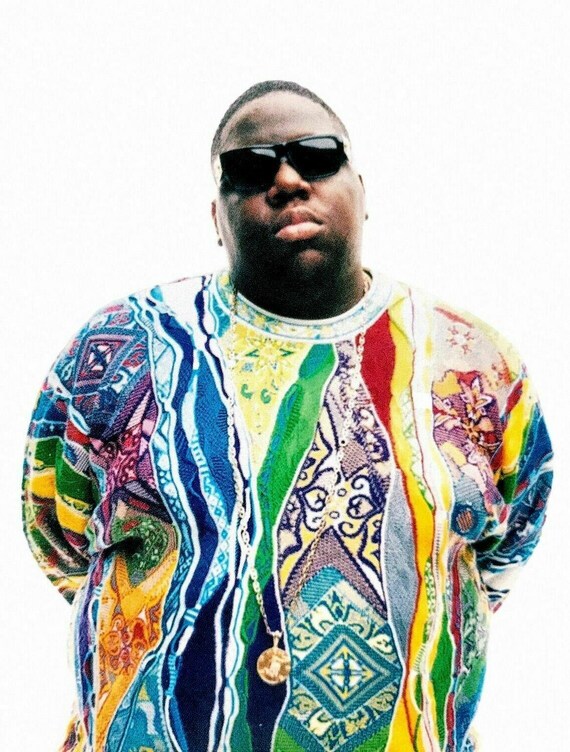 BearThrift Vintage 80s Carlo Colucci Sweater Rare Coogi Style Pattern Size L Men s