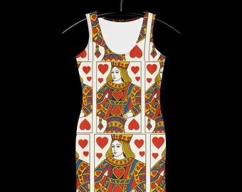 queen of hearts bodycon dress Dress: Poker Card Print Casino Outfit Item:Pants which means fabric stretches Amazon.com: Toga Women's Inspired occasion:Going Out