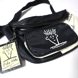 Vintage Fido Dido 1985 Fanny Pack, Retro 80s Waist Bag, New with Tags, Hip Belt Bag, Nostalgic Cartoon Bum Bag, Unisex Adjustable Pouch