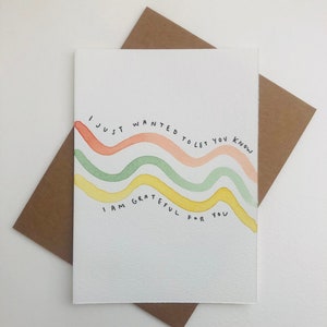 Handmade Watercolor Thank You Card Set - Grateful Cards - Etsy