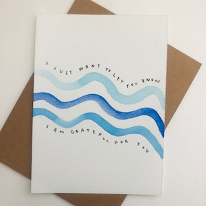 Handmade Watercolor Thank You Card Set - Grateful Cards - Etsy