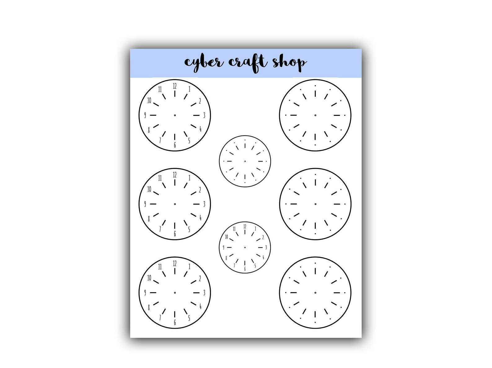 Timer Sticker Kit Perfect for Home School College Students Etsy