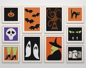 10 Halloween Printables Bundle Deal Halloween Decor - Etsy
