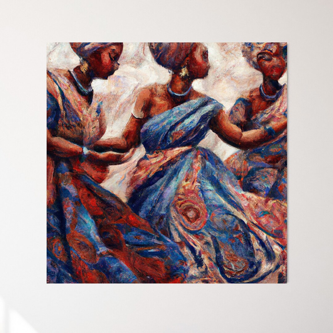 African Art African Wall Art Printable African Art Etsy