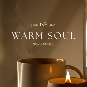 Elegant Text-Only Logo for Candle Shops, Premade Candle Logo Design, Clothing Brand Logo, Wax Melt Logo, Soap Business Logo, Jewelry Logo
