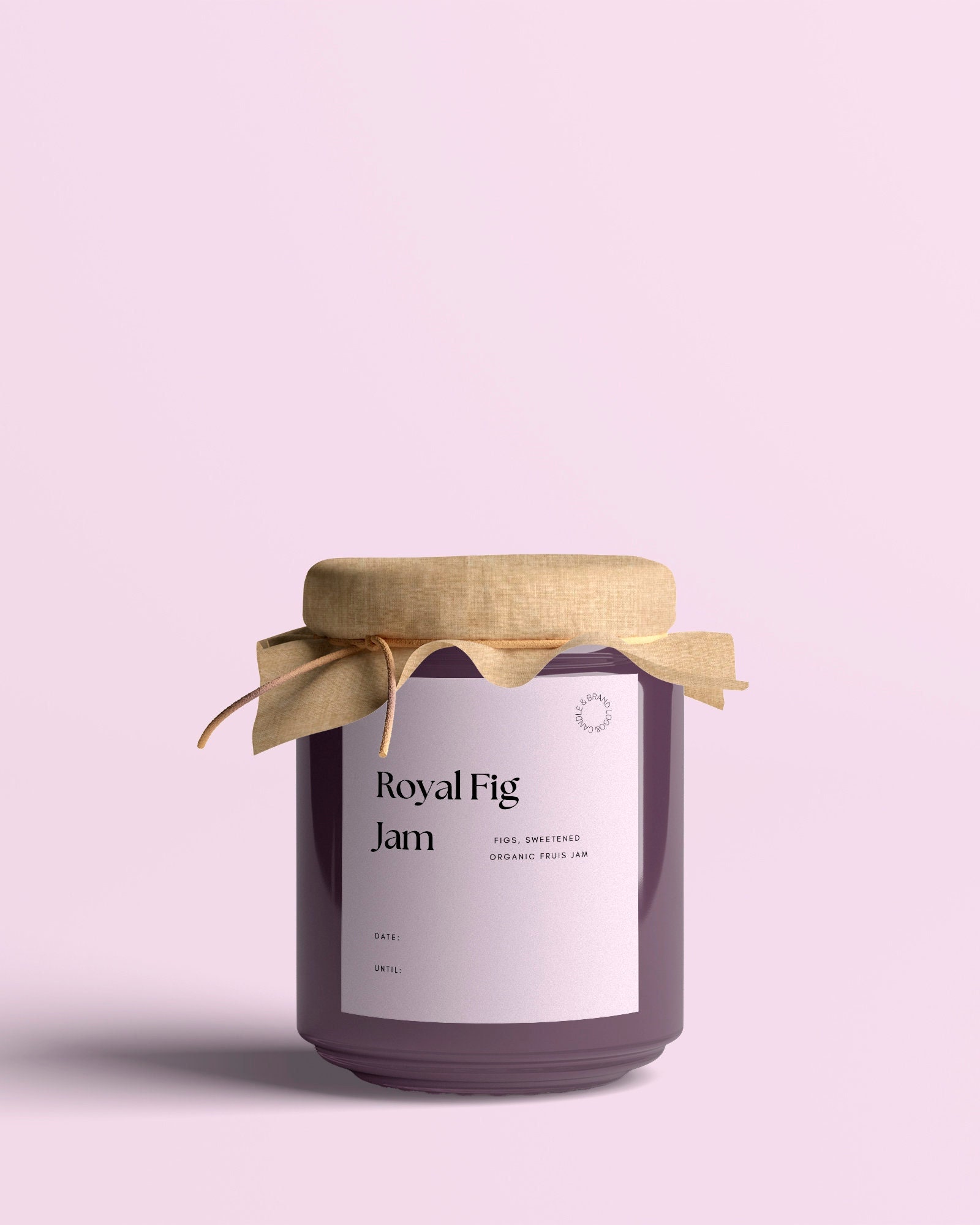 Minimalist Jam Labels Editable Canva Label Jam and Jelly Jar Etsy