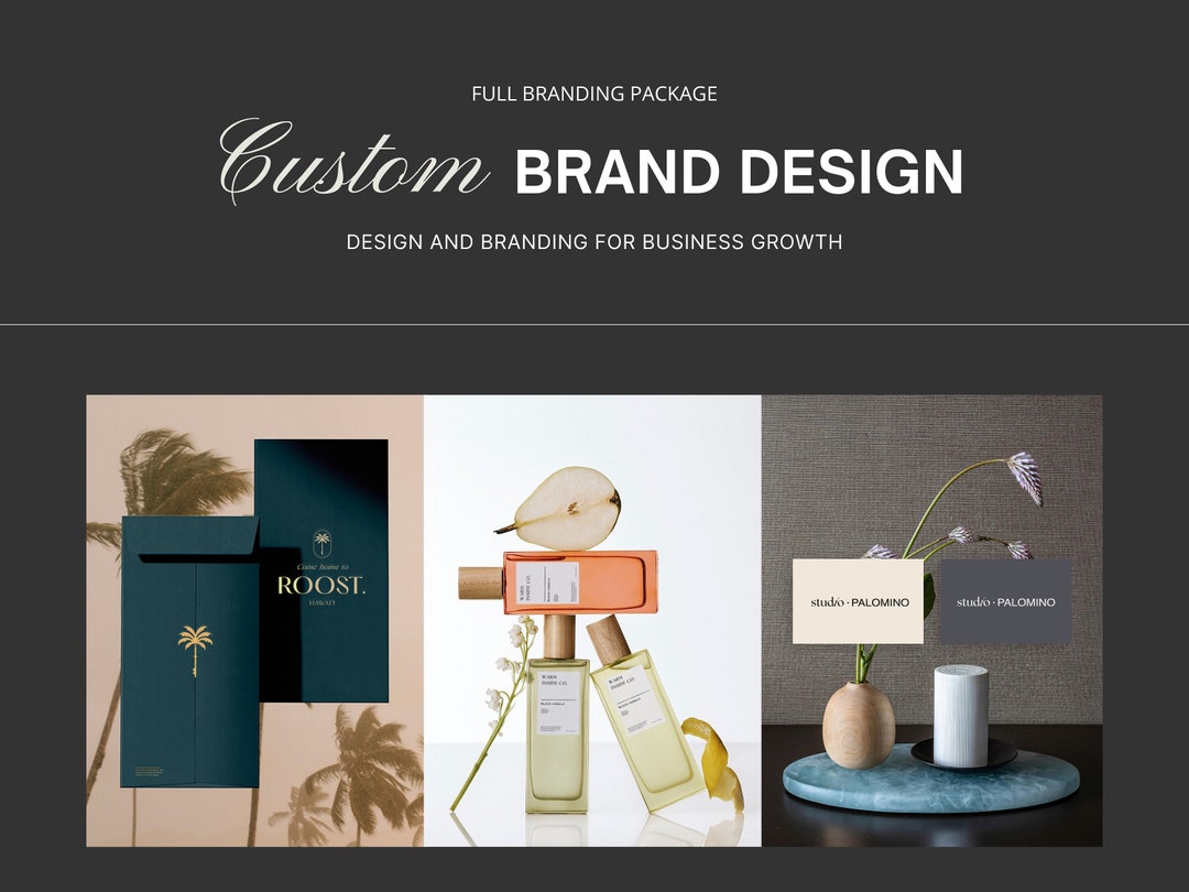 Modern Small Business Branding Set, Elegant Logo Design - Etsy