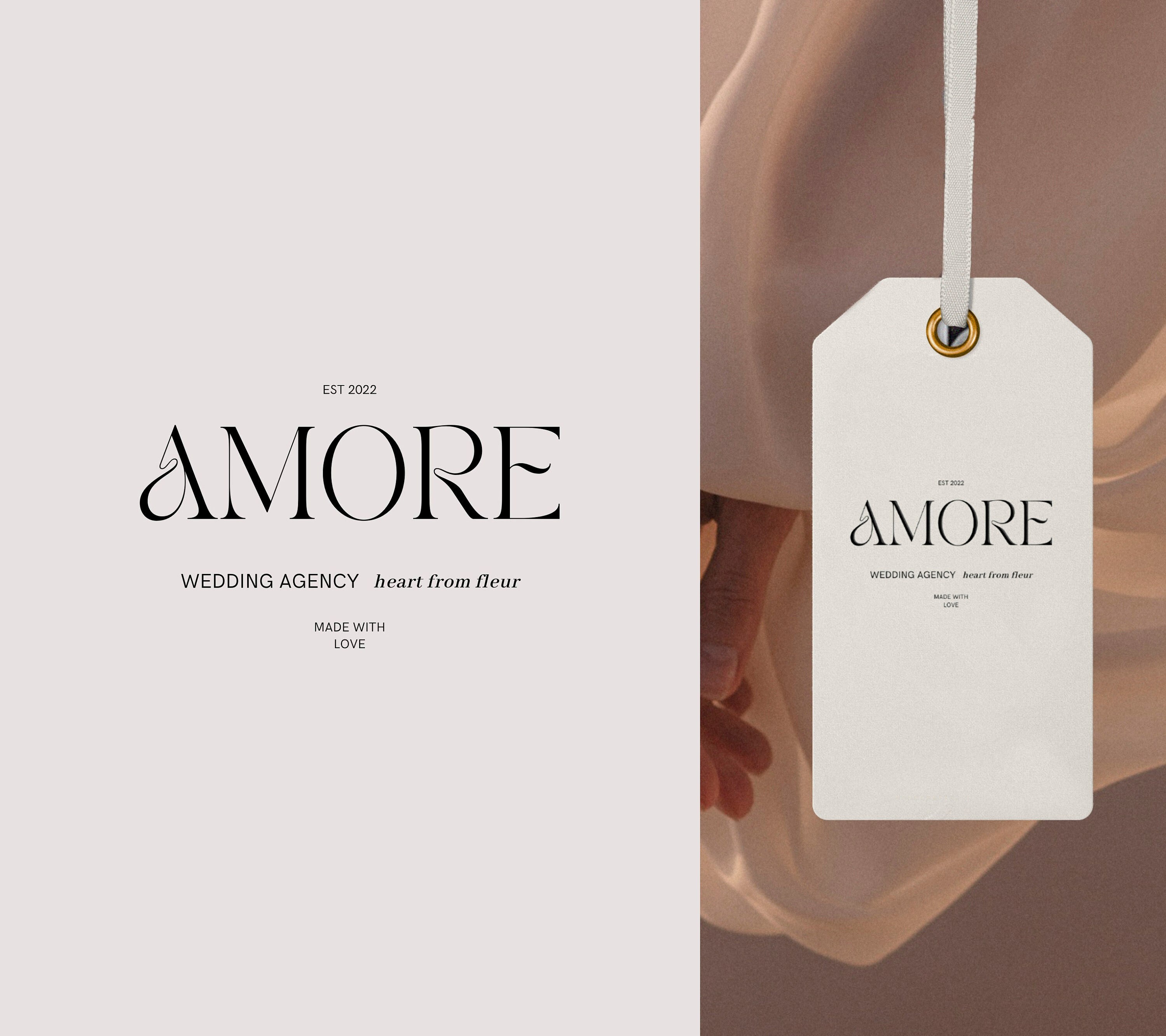 Premade Creative Agency Logo Design, Modern Only Text Logo, Wedding Branding Kit , Minimalist Logo, Simple Fashion logo, Custom Bundle