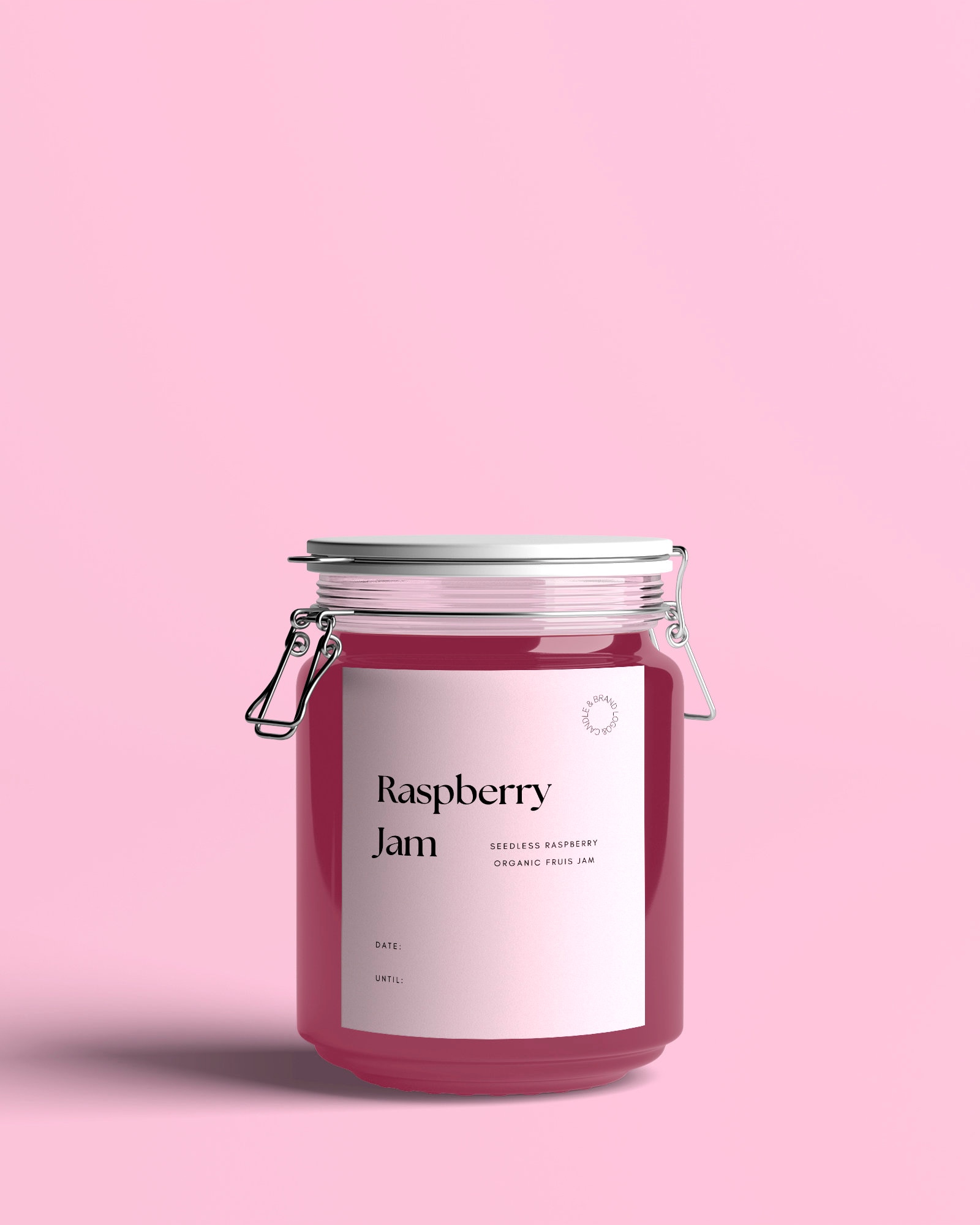 Minimalist Jam Labels, Editable Canva Label, Jam and Jelly Jar Sticker, Jam Canning Labels