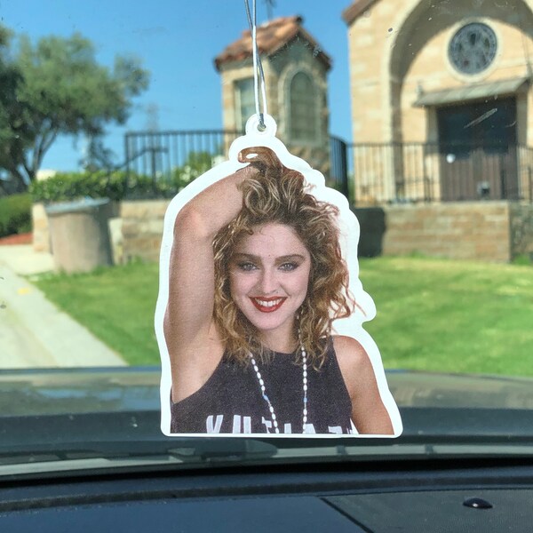 Madonna  Inspired| Car Air Freshener|New Car Scent|  Unique Gift