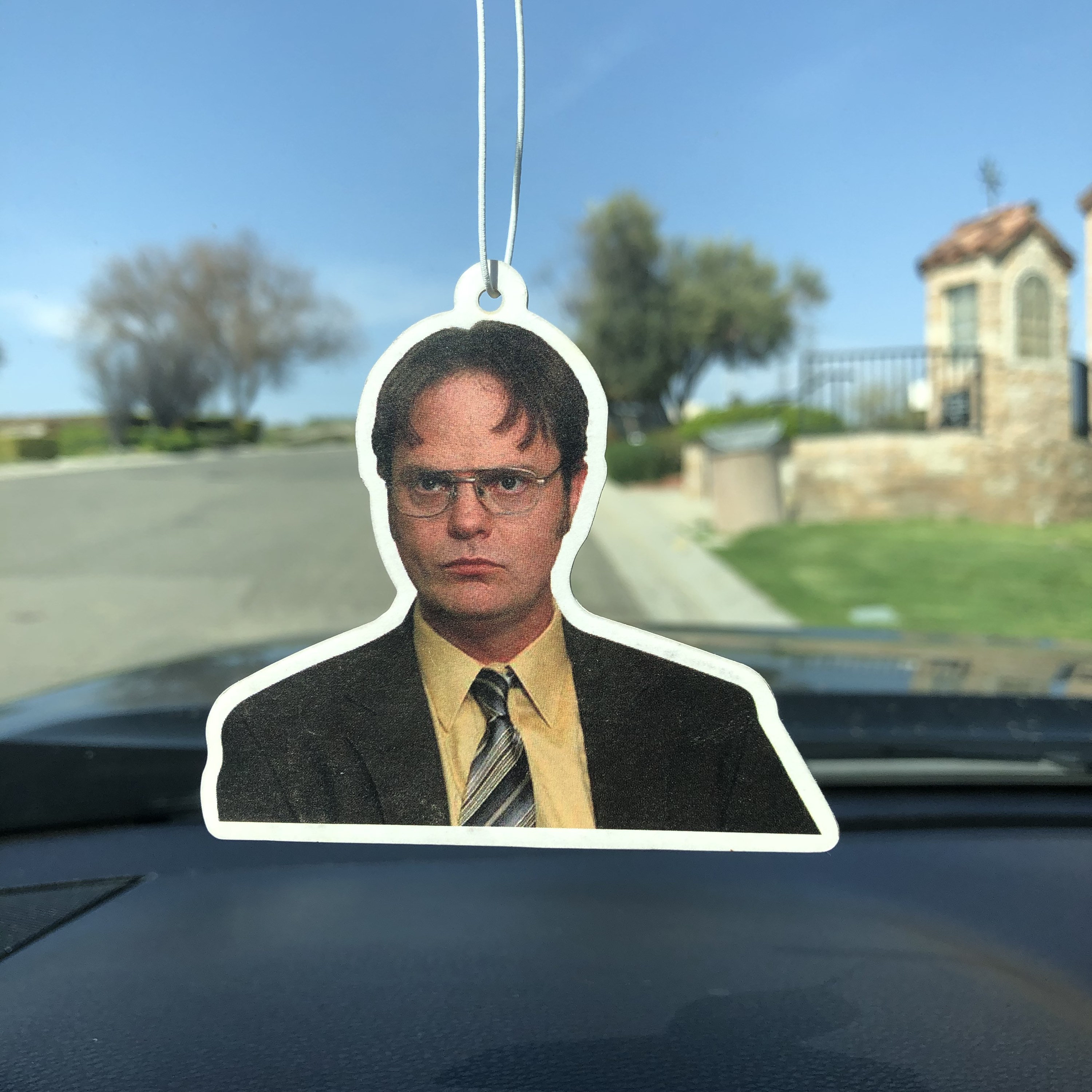 Dwight Schrute Inspired Car Air Freshener Vanilla Scent Etsy