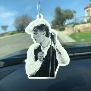 David Bowie Inspired| Car Air Freshener|New Car Scent|  Unique Gift