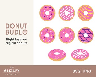 Download Layered Donut Svg Etsy