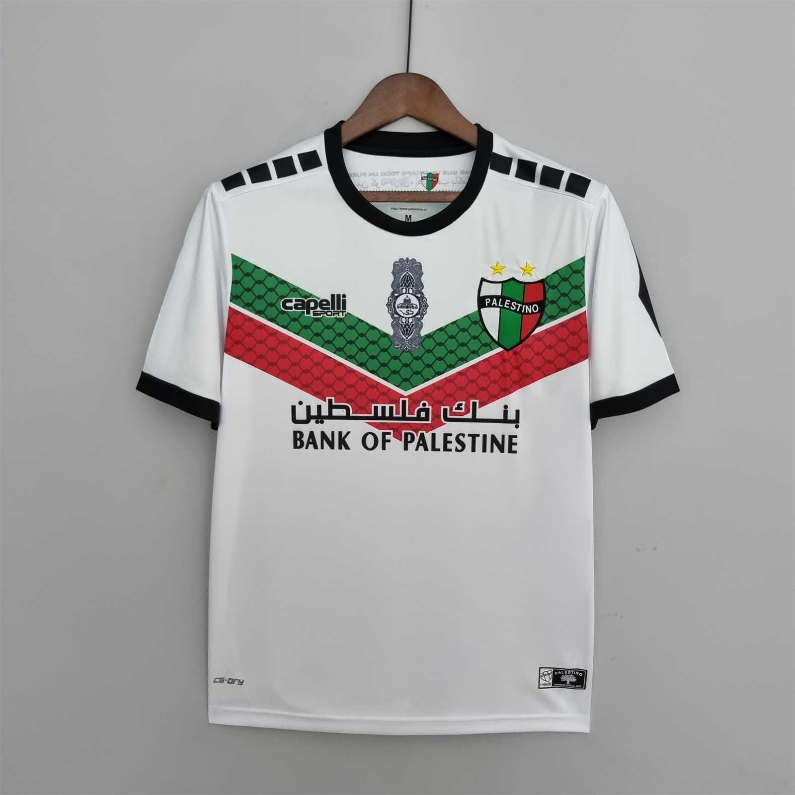 Palestino 2022 Home Jersey: Palestinian Flag Soccer Shirt